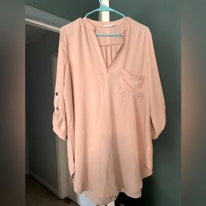 Lush XL-Long sleeve tunic style dress